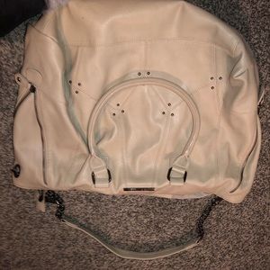 Cream Steve Madden Bag with Chain Strap